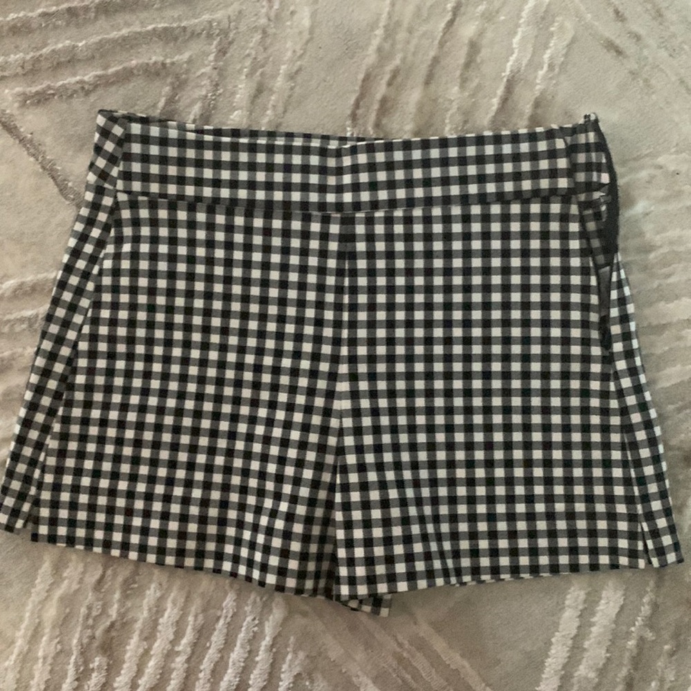 Black and White Shorts